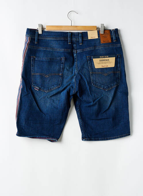 Bermuda bleu SALSA pour homme