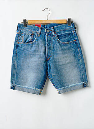 Bermuda stretch taille normale bleu LEVIS homme