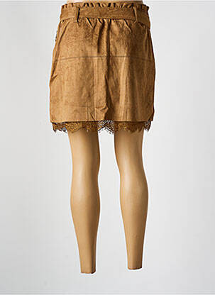Jupe courte poches marron SALSA femme