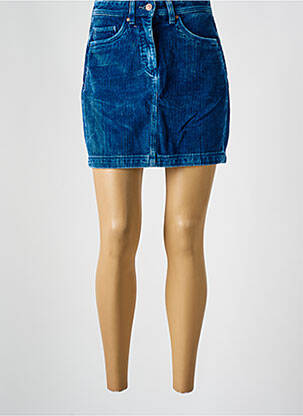 Jupe courte poches bleu SALSA femme