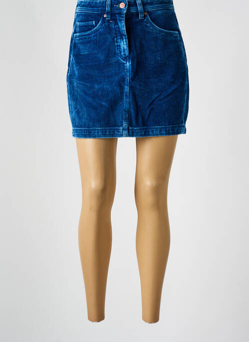 Jupe courte poches bleu SALSA femme