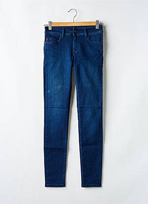 Jeans coupe slim tissage brut taille normale bleu SALSA femme