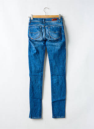 Jeans coupe slim stretch taille basse bleu SALSA femme