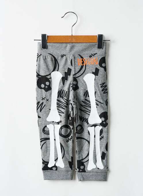 Pantalon droit gris DESIGUAL pour garçon