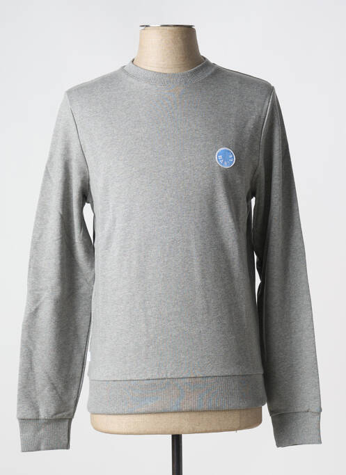 Sweat-shirt gris HABILE pour homme