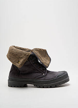 Bottines/boots fourrée talon plat jusqu'à 3cm gris CHIPIE femme