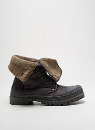 Bottines/boots fourrée talon plat jusqu'à 3cm gris CHIPIE femme