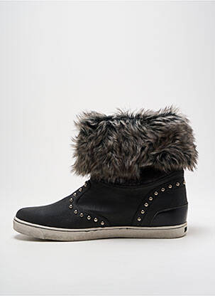 Bottines/boots fourrée talon plat jusqu'à 3cm noir PEPE JEANS femme
