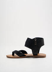 Tongs noir LPB pour femme seconde vue