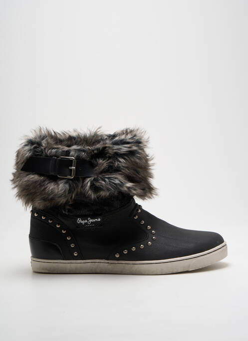 Bottines/Boots noir PEPE JEANS pour femme