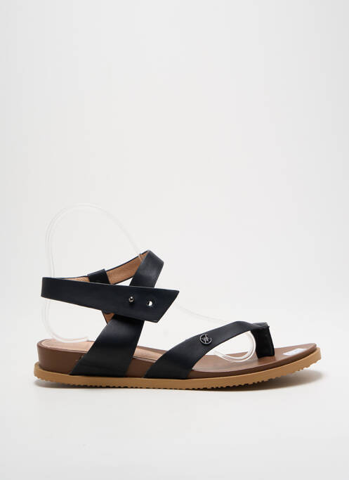 Tongs noir CHATTAWAK pour femme