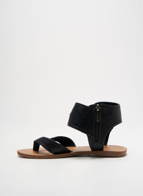 Tongs noir LPB pour femme