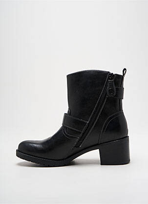 Bottines/boots matière lisse talon de 4 à 6cm noir CHATTAWAK femme