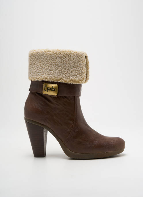 Bottines/Boots marron LPB pour femme