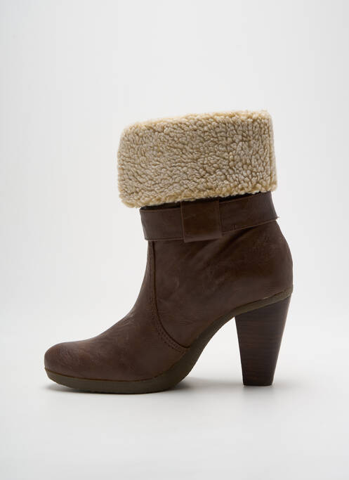 Bottines/Boots marron LPB pour femme