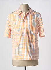 Chemise manches courtes orange HABILE pour homme seconde vue