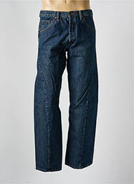 Jeans coupe droite fermeture boutonnée sur le devant taille normale bleu VOLCOM homme