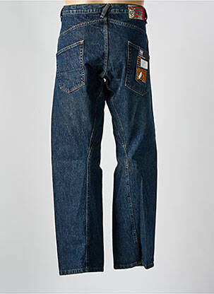 Jeans coupe droite fermeture boutonnée sur le devant taille normale bleu VOLCOM homme