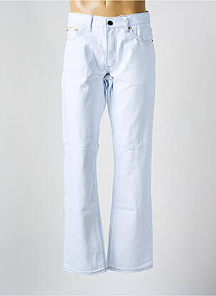 Jeans coupe droite tissage brut taille normale blanc EYTYS homme