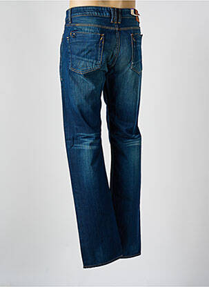 Jeans coupe droite fermeture boutonnée sur le devant taille normale bleu JAPAN RAGS homme