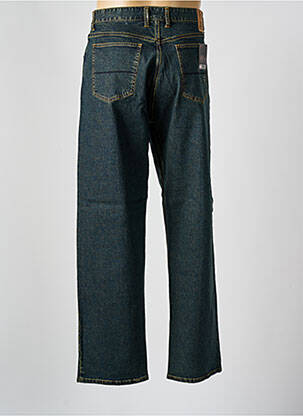 Jeans coupe droite fermeture boutonnée sur le devant taille normale bleu SPLIT homme