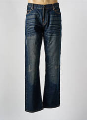 Jeans coupe droite bleu LRG pour homme seconde vue