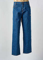 Jeans coupe droite bleu SPLIT pour homme seconde vue