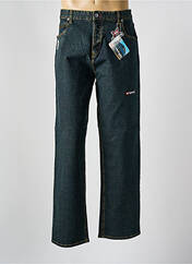 Jeans coupe droite bleu SPLIT pour homme seconde vue