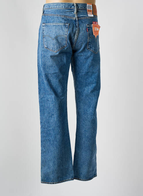 Jeans coupe droite fermeture boutonnée sur le devant taille normale bleu LEVIS homme