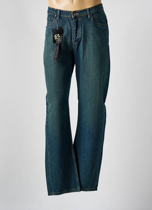 Jeans coupe droite bleu C1 DENIM pour homme