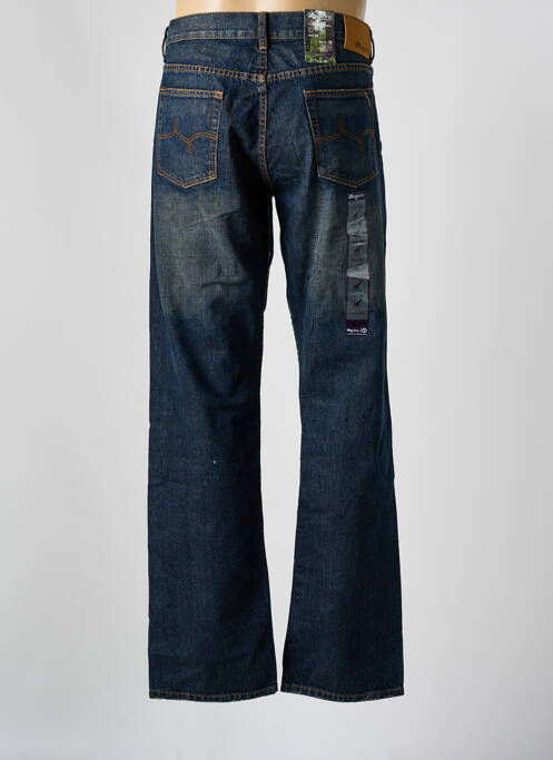Jeans coupe droite bleu LRG pour homme