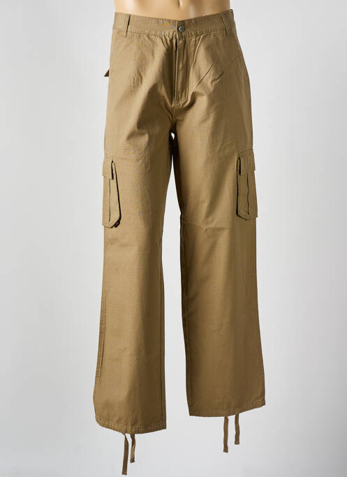 Pantalon droit marron TITUS pour homme