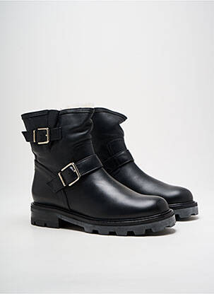 Bottines/boots matière lisse talon plat jusqu'à 3cm noir JIMMY CHOO femme