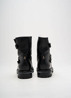 Bottines/boots matière lisse talon plat jusqu'à 3cm noir JIMMY CHOO femme