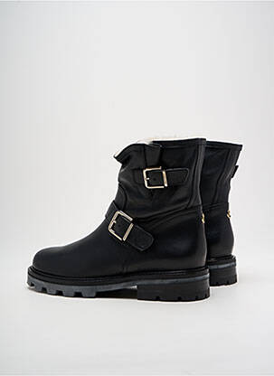 Bottines/boots matière lisse talon plat jusqu'à 3cm noir JIMMY CHOO femme