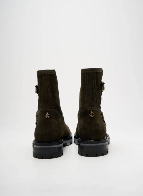 Bottines/Boots vert JIMMY CHOO pour femme