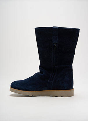 Bottines/boots fourrée talon plat jusqu'à 3cm bleu AIGLE femme