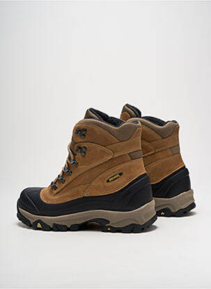 Baskets bout rond talon de 4 à 6cm marron MEINDL femme