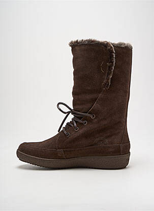 Bottes fourrée talon plat jusqu'à 3cm marron PANAMA JACK femme