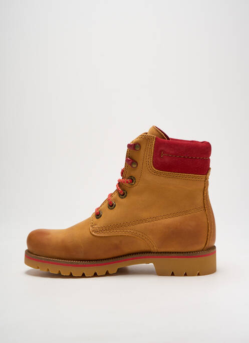 Bottines/boots talon bas talon plat jusqu'à 3cm marron PANAMA JACK femme