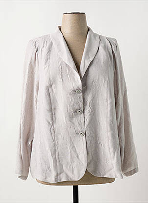 Blazer manches longues gris GUY DUBOUIS femme