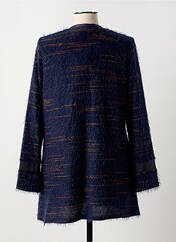 Gilet manches longues bleu MERI & ESCA pour femme seconde vue