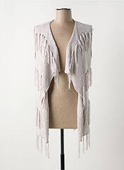 Gilet sans manche gris MARBLE pour femme seconde vue