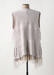 Gilet sans manche gris MARBLE pour femme seconde vue