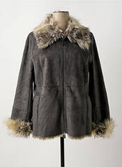 Manteau court gris ROFA FASHION GROUP pour femme seconde vue