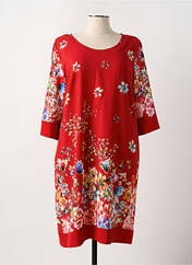 Robe mi-longue rouge FRED SABATIER pour femme seconde vue