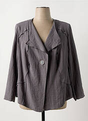 Veste casual gris TELMAIL pour femme seconde vue