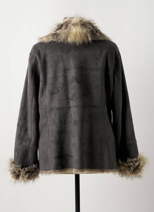 Manteau court gris ROFA FASHION GROUP pour femme