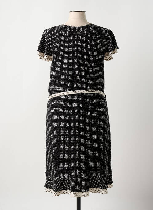 Robe mi-longue noir CONCEPT K pour femme