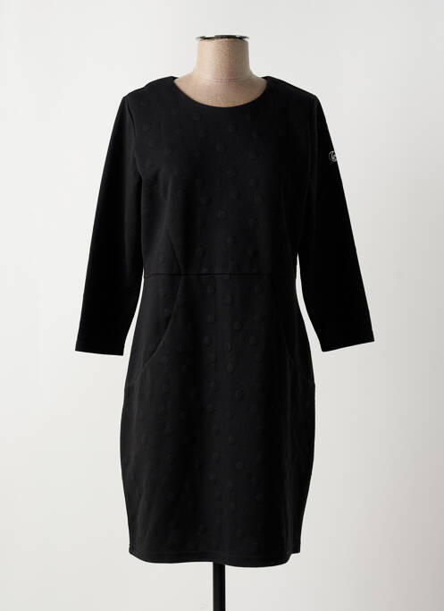 Robe mi-longue noir CONCEPT K pour femme
